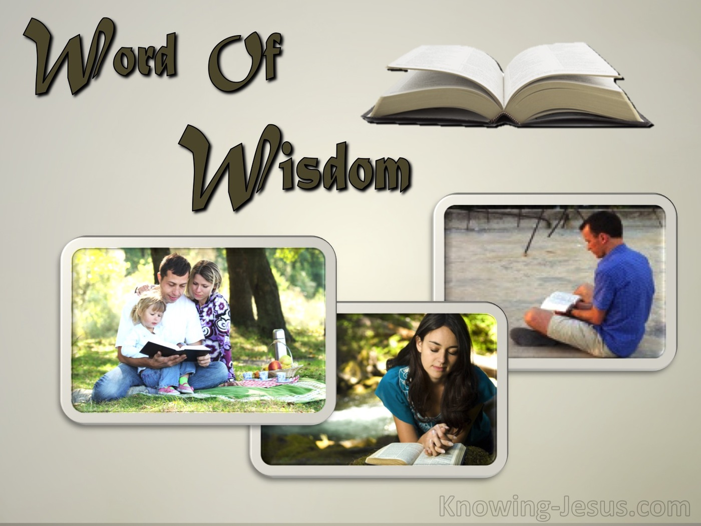1 Corinthians 2:6 Words of Wisdom (devotional)05-09 (beige)